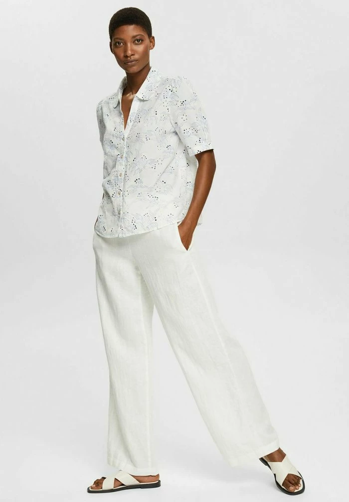 Esprit Button-down Blouse - White - Image 2