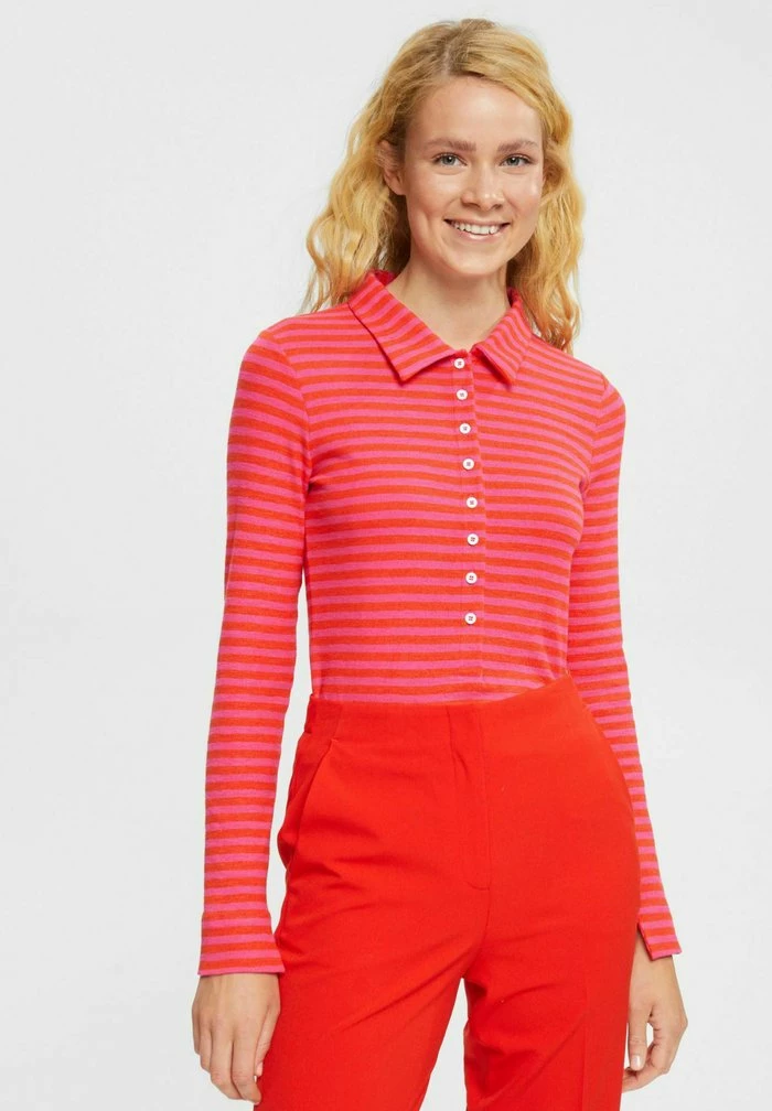 Esprit Long Sleeved Top - Red - Image 7