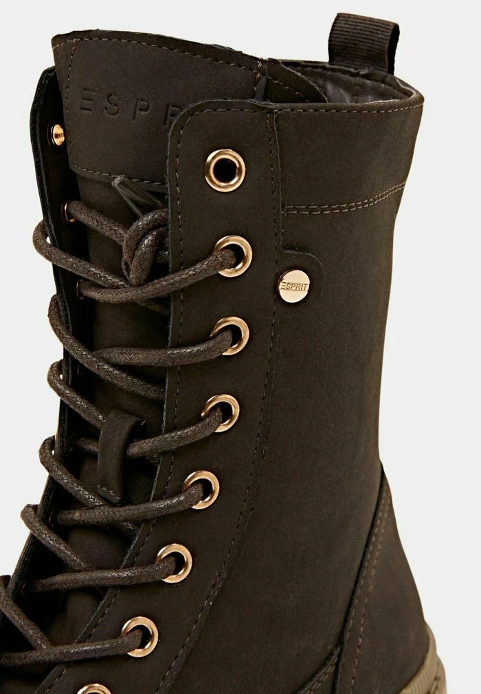 Esprit OTHERS - Platform Ankle Boots - Dark Brown - Image 6