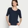Esprit TEE - Basic T-shirt - Navy