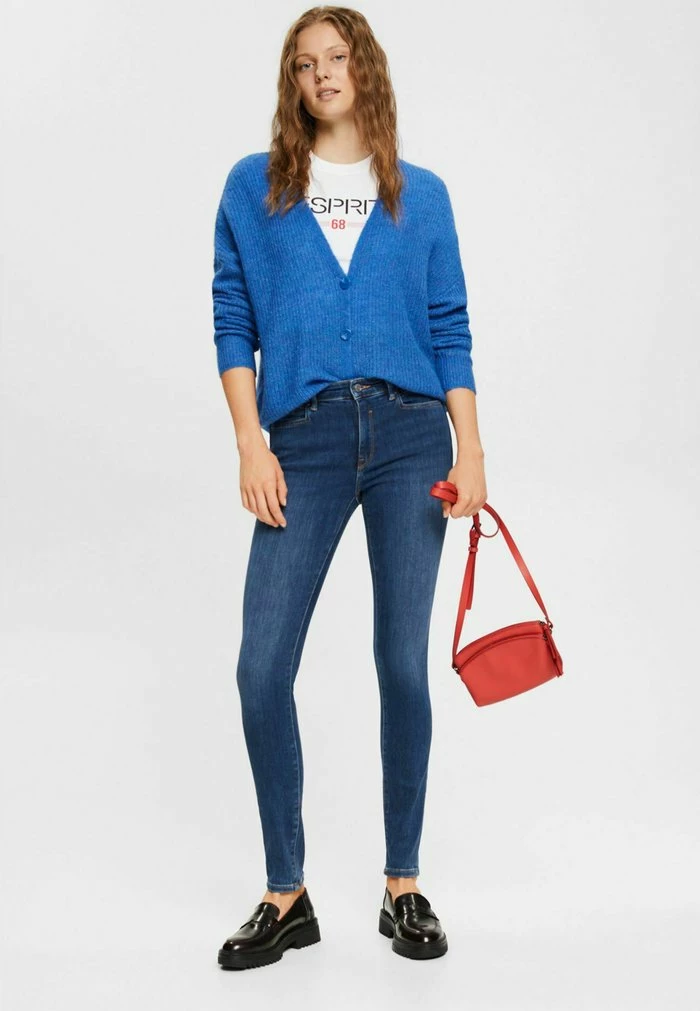 Esprit STRETCH - Jeans Skinny Fit - Blue Medium Washed - Image 6