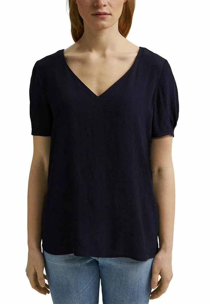 Esprit Blouse - Navy - Image 5
