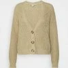 Esprit CARDIGAN - Cardigan - Sand