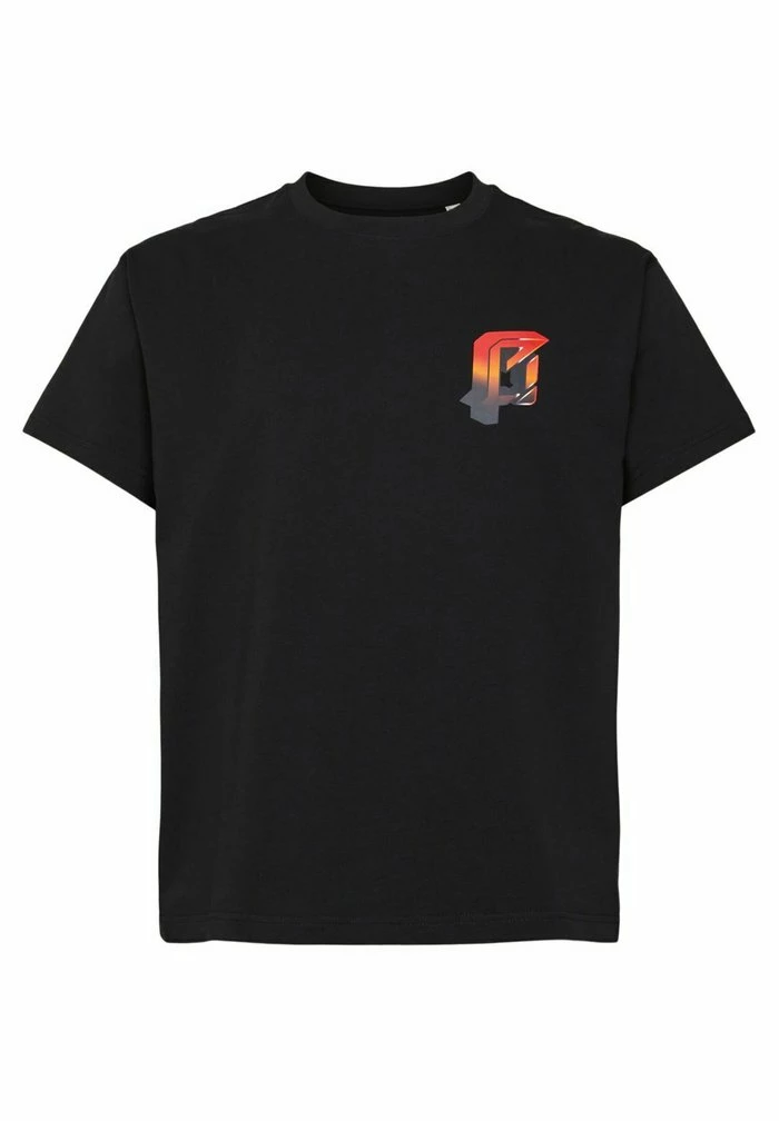 Esprit AMBIGRAM CHEST - Print T-shirt - Black - Image 6