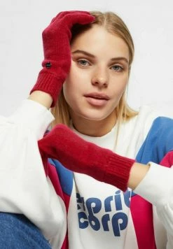 Esprit Gloves - Dark Pink