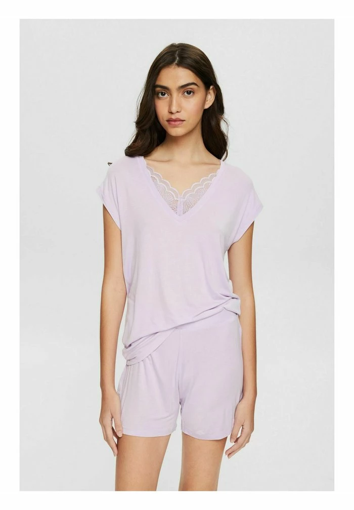 Esprit SHORTSLEEVE SET - Pyjama Set - Violet