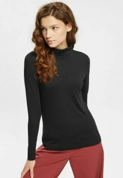 Esprit Long Sleeved Top - Black