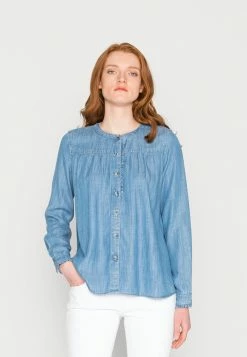 Esprit BLOUSES - Blouse - Blue Medium Wash