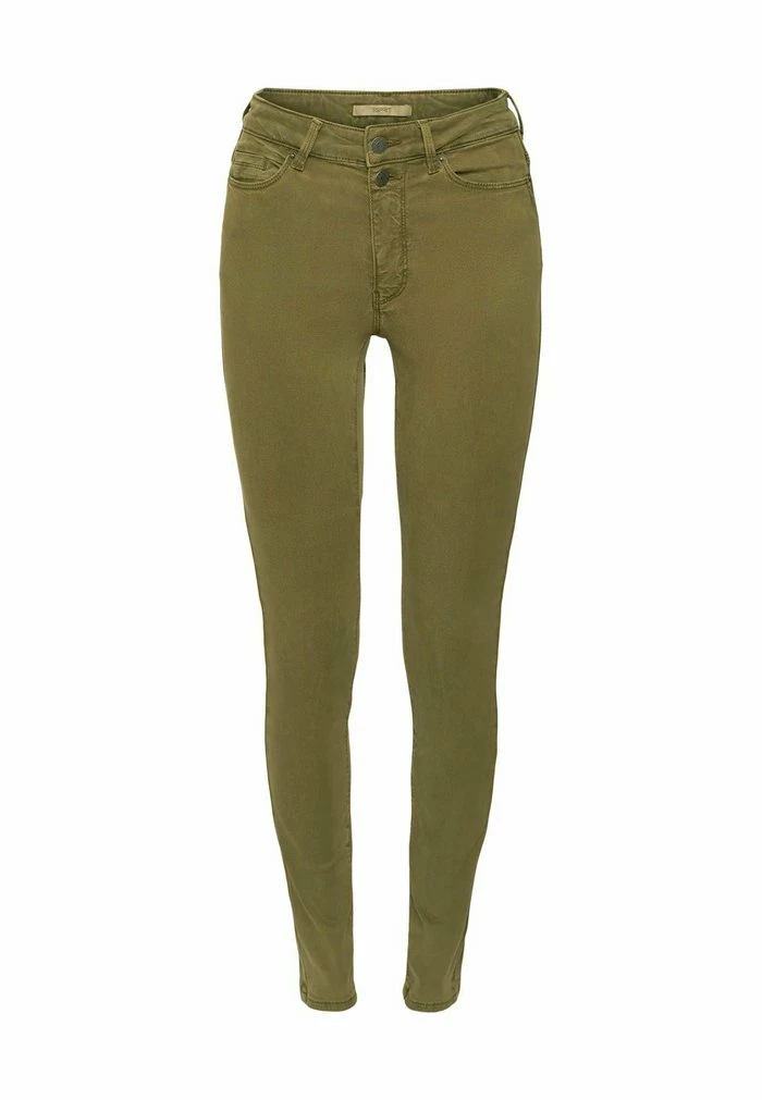 Esprit WOVEN - Jeans Skinny Fit - Dark Khaki - Image 7