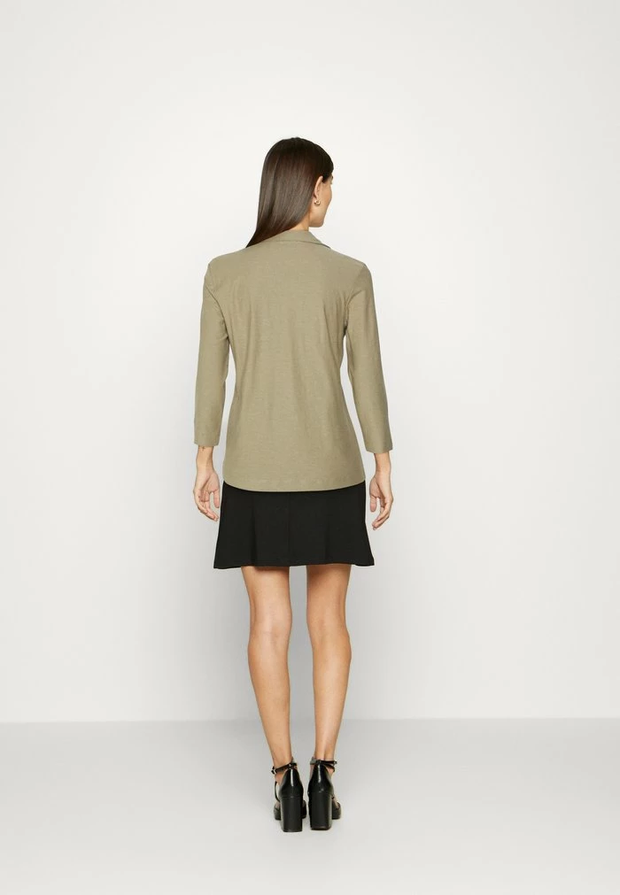 Esprit Long Sleeved Top - Pale Khaki - Image 3