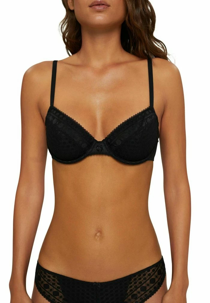 Esprit Underwired Bra - Black - Image 4