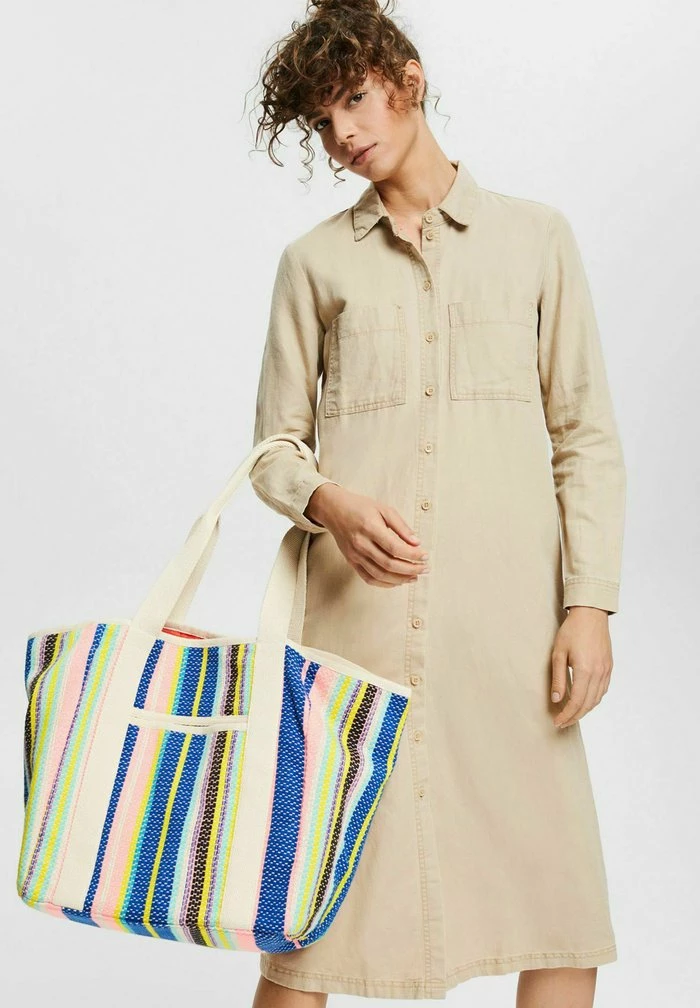 Esprit Shirt Dress - Beige - Image 5