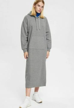 Esprit IN LONGFORM - Day Dress - Medium Grey