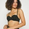 Esprit SHINY STRAPLESS PADDED BRA - Multiway / Strapless Bra - Black