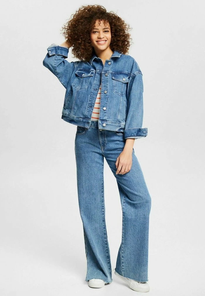 Esprit Denim Jacket - Blue Medium Washed - Image 2