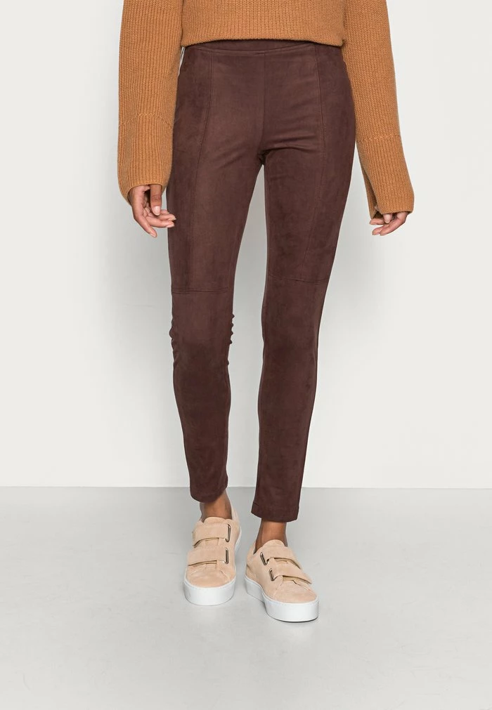 Esprit Leggings - Trousers - Rust Brown