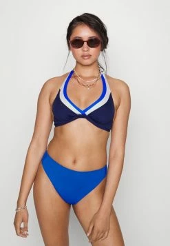 Esprit MONA BEACH UNDERWIRE HALTERNECK - Bikini Top - Navy