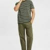 Esprit REGULAR FIT - Print T-shirt - Dark Khaki