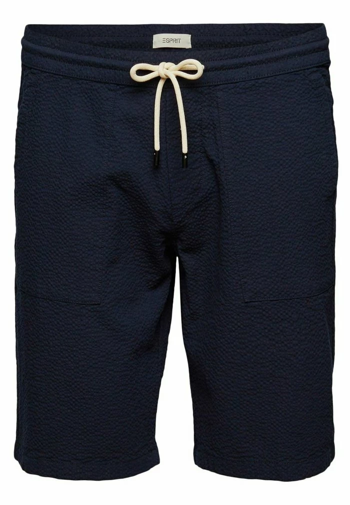 Esprit AUS SEERSUCKER - Shorts - Navy - Image 5