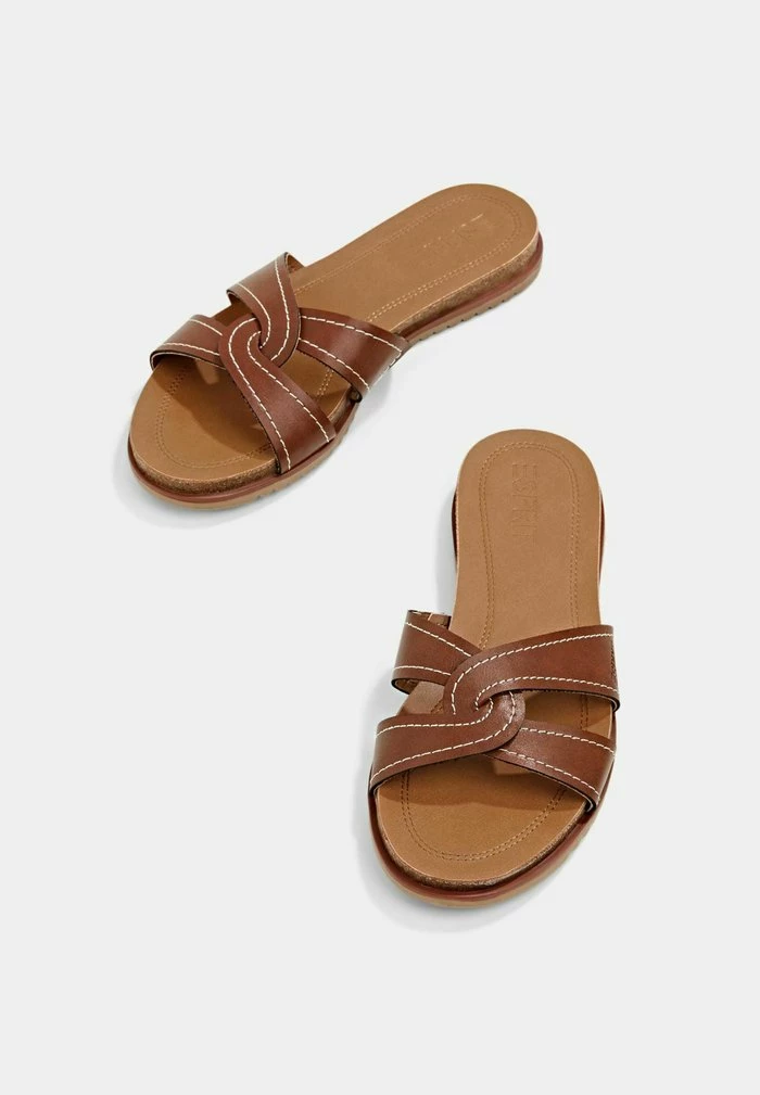 Esprit Mules - Caramel - Image 4