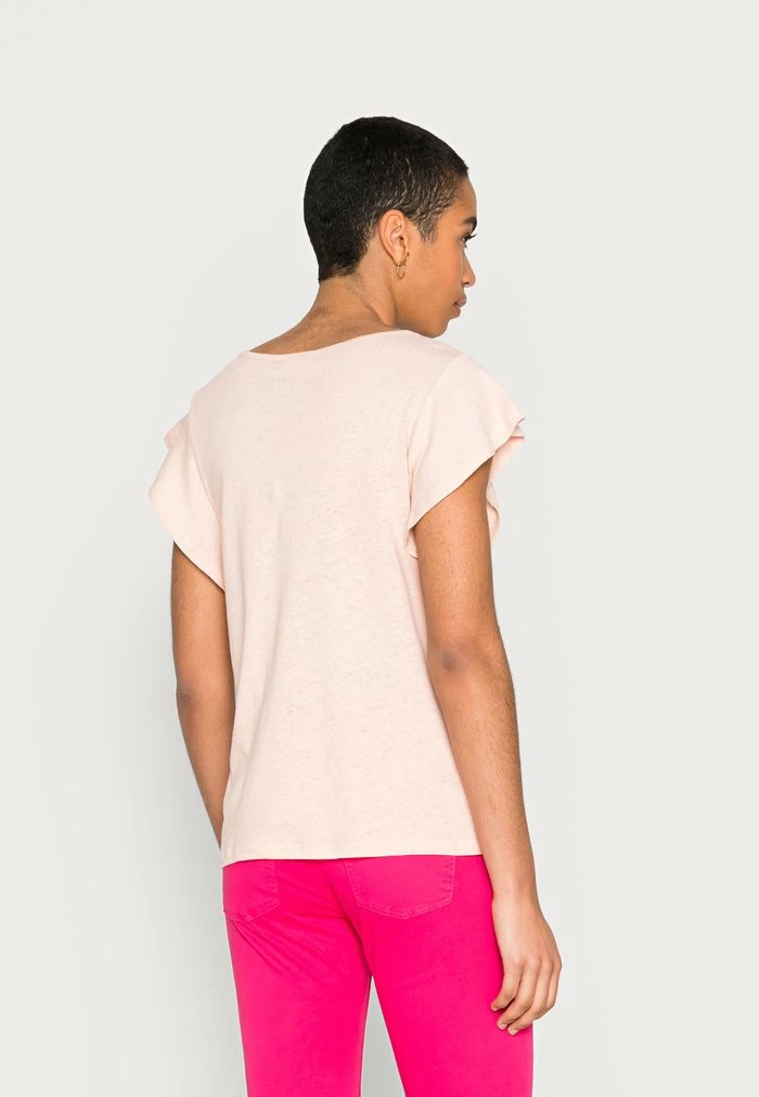 Esprit Print T-shirt - Cream Beige - Image 3