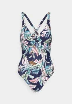 Esprit MALIBU BEACH SWIMSUIT PADDED - Swimsuit - Navy