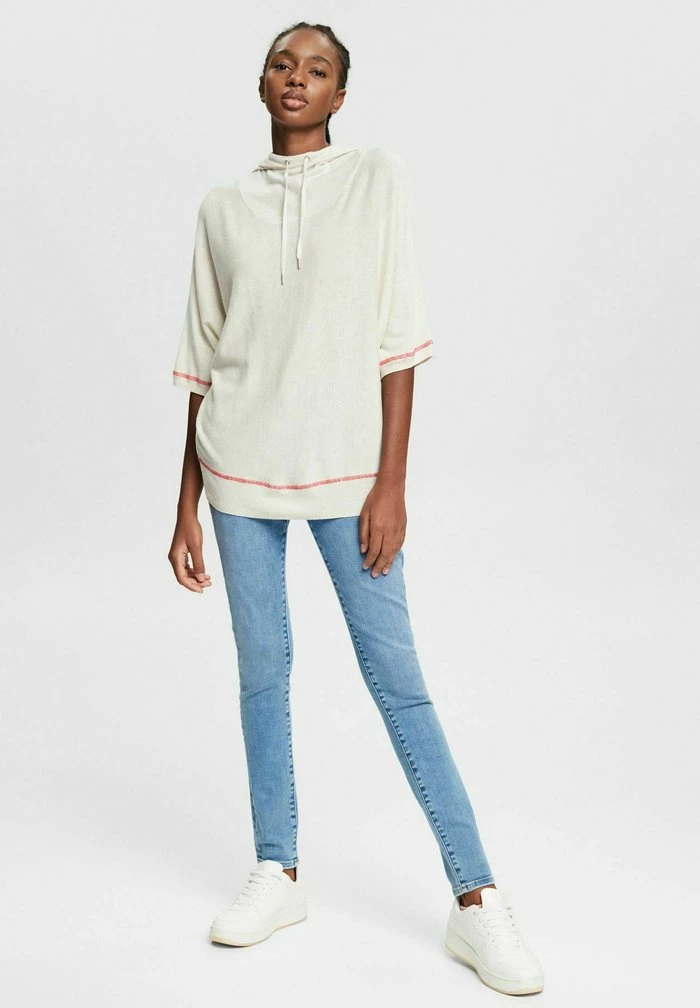 Esprit Mit - Hoodie - Mottled Beige - Image 2