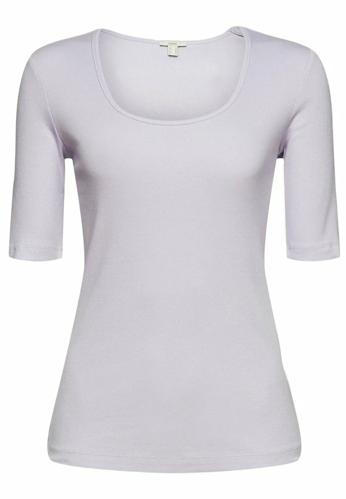 Esprit Basic T-shirt - Lilac - Image 5