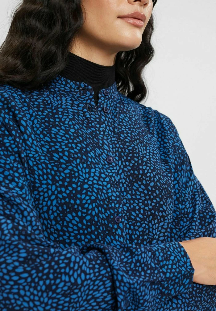 Esprit Button-down Blouse - Navy - Image 4