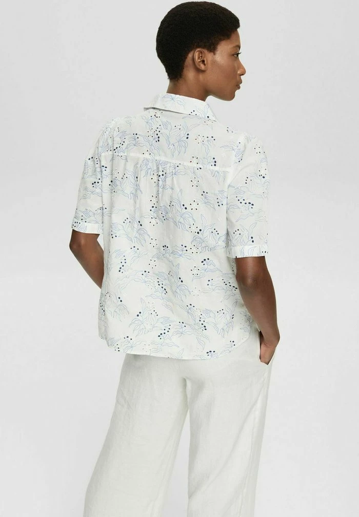 Esprit Button-down Blouse - White - Image 3