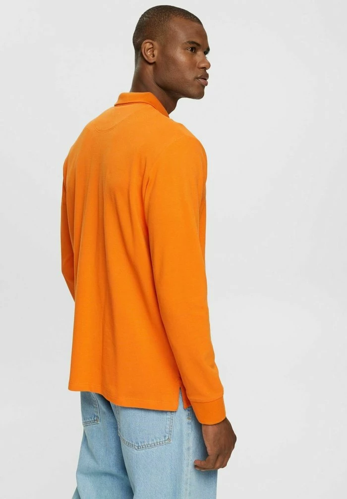 Esprit Polo Shirt - Golden Orange - Image 3