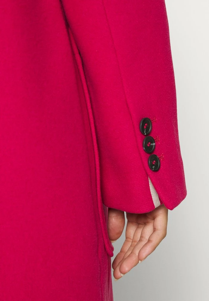 Esprit NEW BASIC - Classic Coat - Dark Pink - Image 6