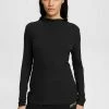 Esprit Long Sleeved Top - Black