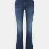Esprit Flared Jeans - Blue Dark Wash