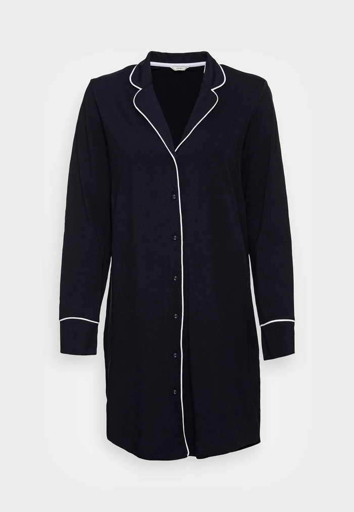 Esprit NIGHTSHIRT LONG SLEEVE - Nightie - Navy - Image 4