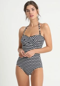 Esprit CROSBY BEACH PAD BANDEAU SWIMSUIT - Swimsuit - Black