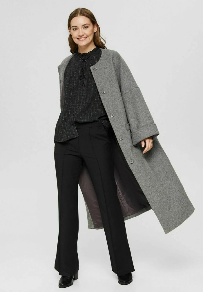 Esprit Button-down Blouse - Black - Image 2