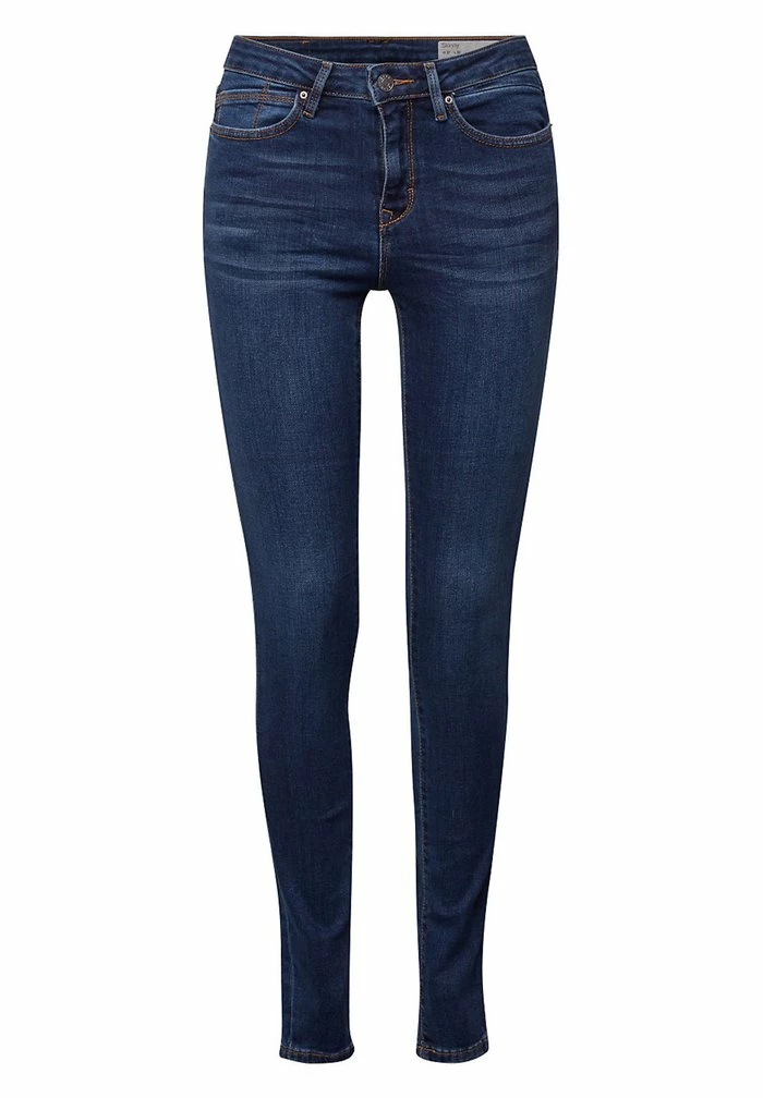 Esprit MEDIUM RISE - Jeans Skinny Fit - Blue Medium Washed - Image 7