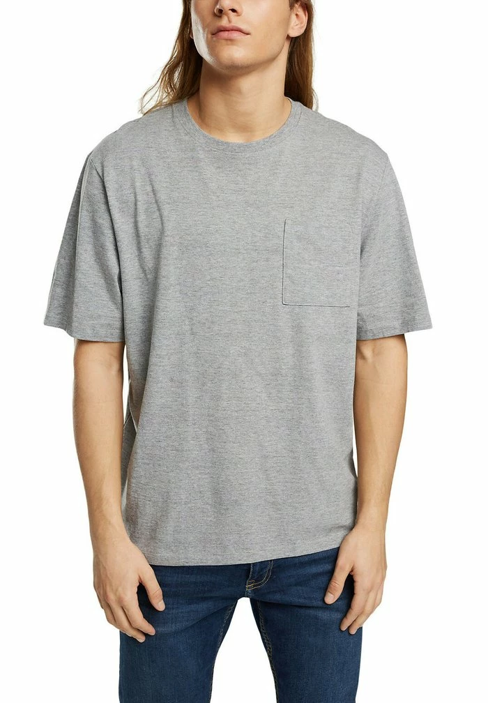 Esprit Basic T-shirt - Medium Grey - Image 5