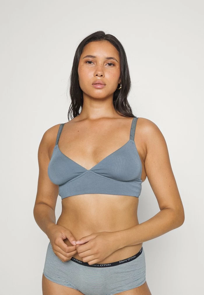 Esprit SOFT WIRELESS SOFT BRA LONGLINE - Top - Grey Blue