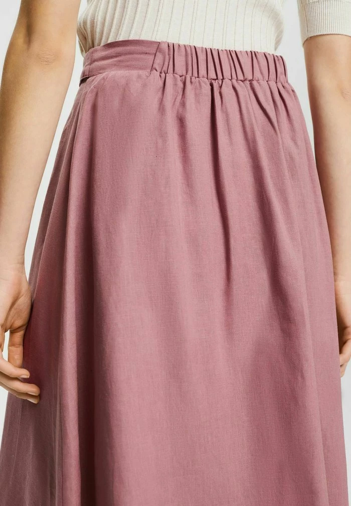 Esprit Pleated Skirt - Mauve - Image 7