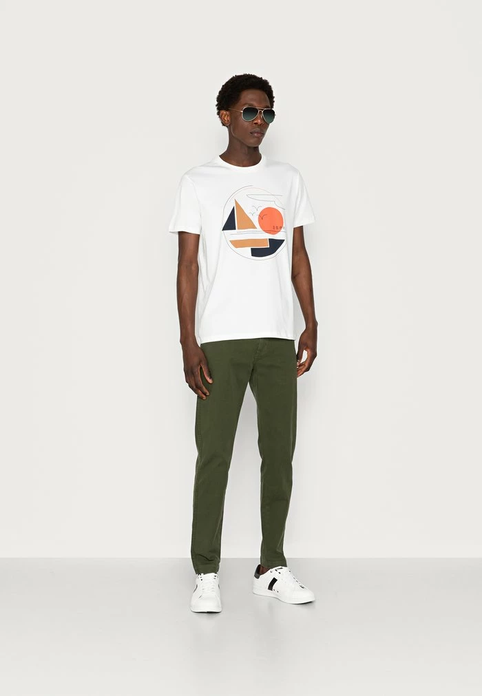 Esprit SUS AW CN SS - Print T-shirt - Off White - Image 2