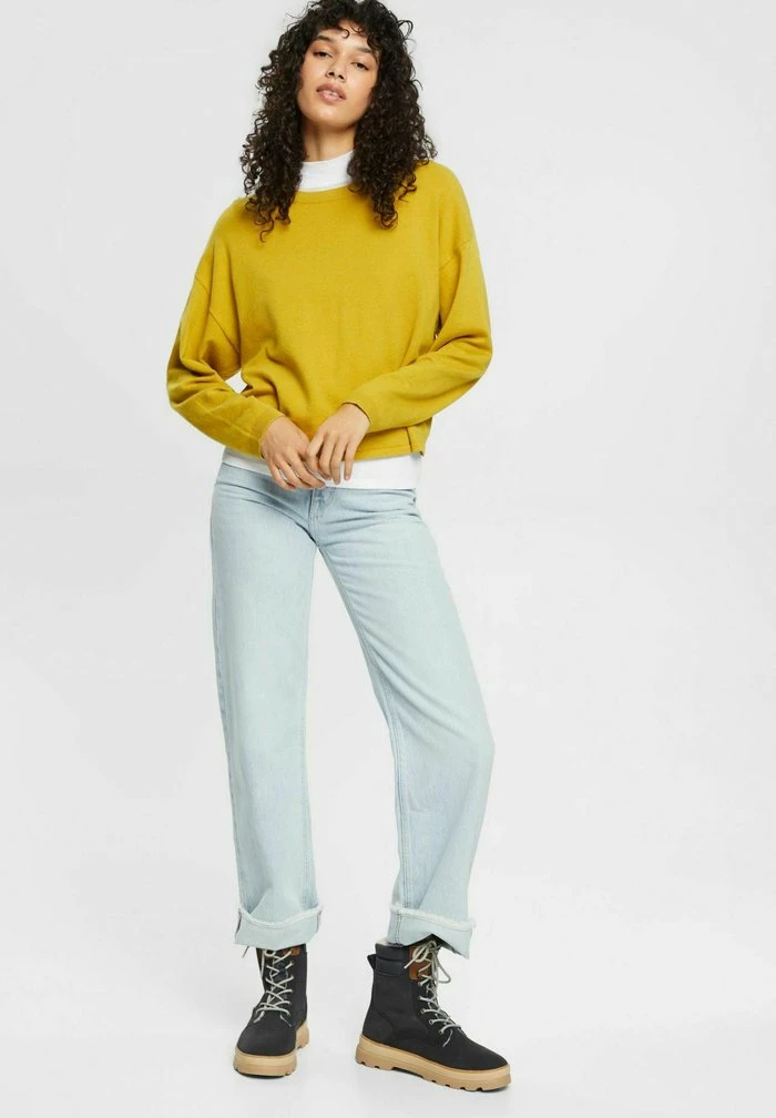 Esprit Sweatshirt - Dusty Yellow - Image 2