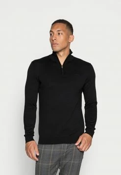 Esprit HALF ZIP - Jumper - Black