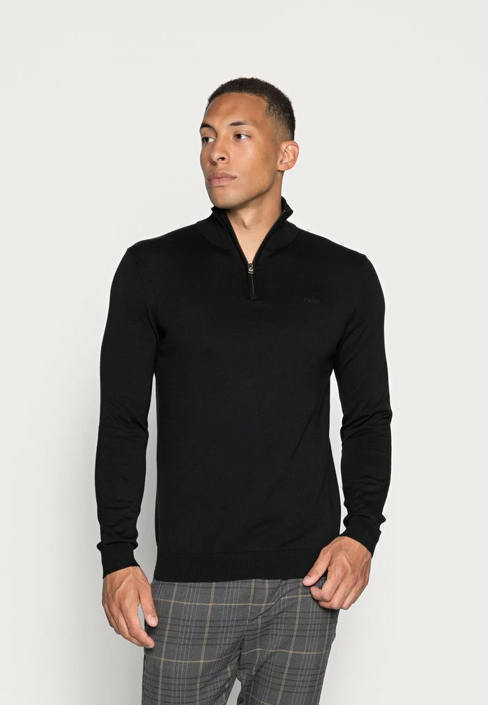 Esprit HALF ZIP - Jumper - Black