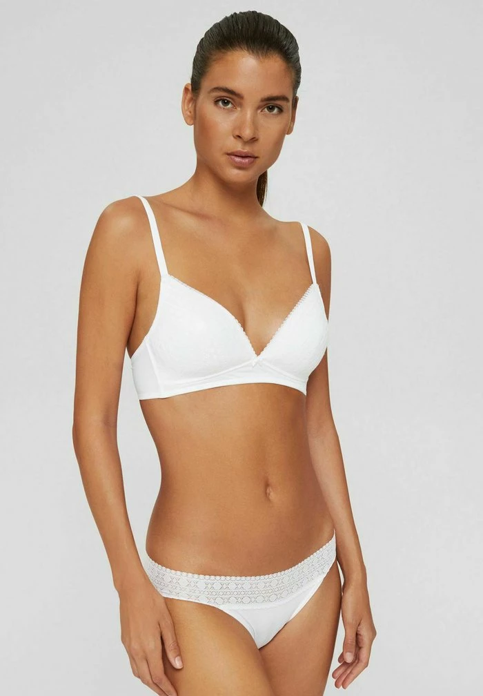 Esprit Triangle Bra - White - Image 2