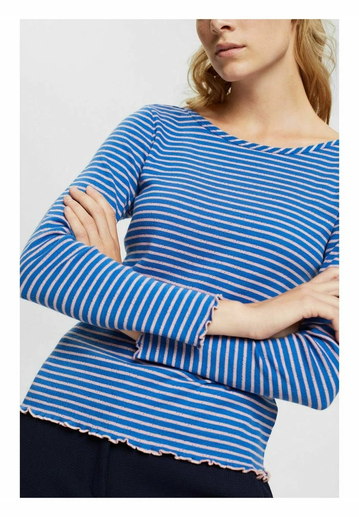 Esprit LONGSLEEVE - Long Sleeved Top - Bright Blue - Image 4