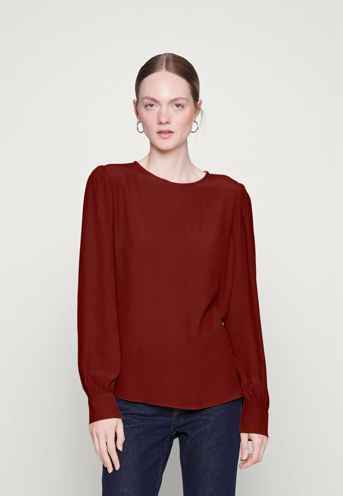 Esprit TOULOUSE - Long Sleeved Top - Terracotta