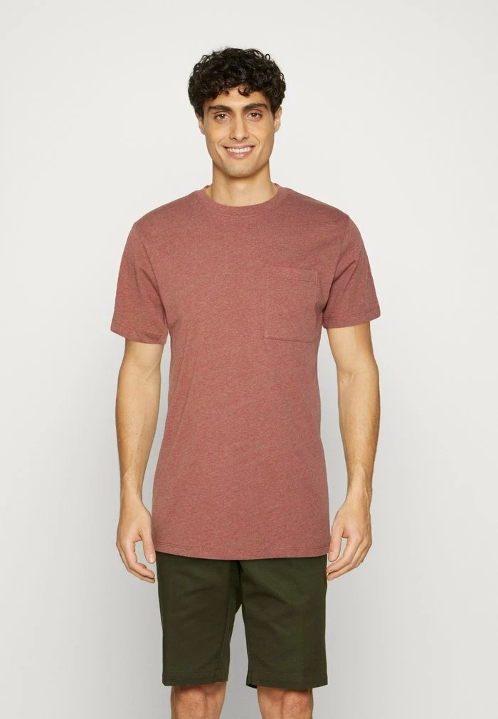 Esprit SUS F CN S - Basic T-shirt - Terracotta