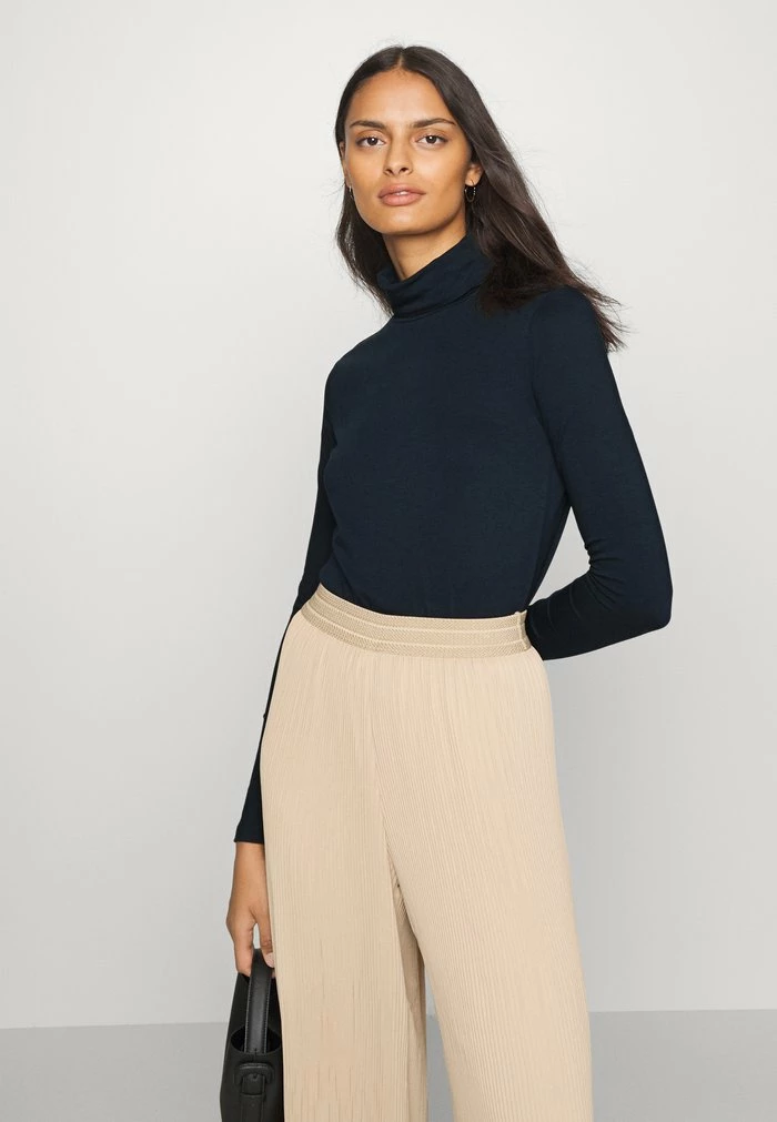 Esprit Long Sleeved Top - Navy - Image 5